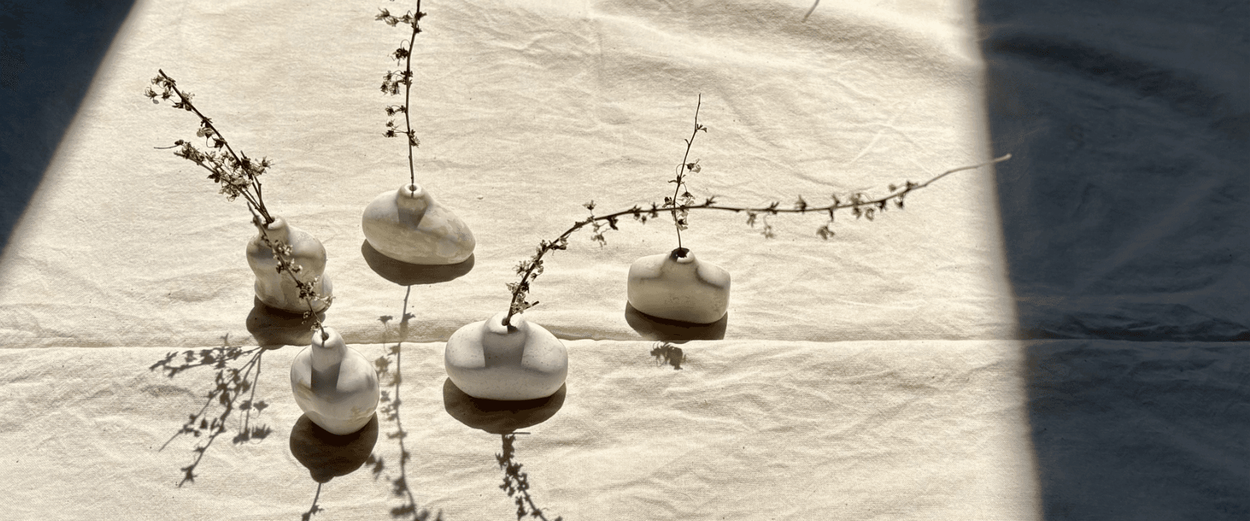 Warm breakfast table with coffee and natural light